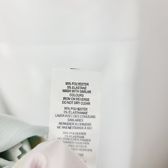 Boohoo Multicolour Pattern Sleeveless Dress UK 8 Stretch - Picture 5 of 5